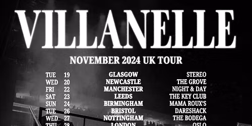 VILLANELLE London Tickets