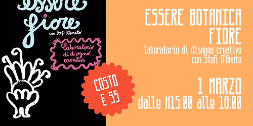 Essere fiore. Laboratorio di disegno creativo con Stefi D'Amato
