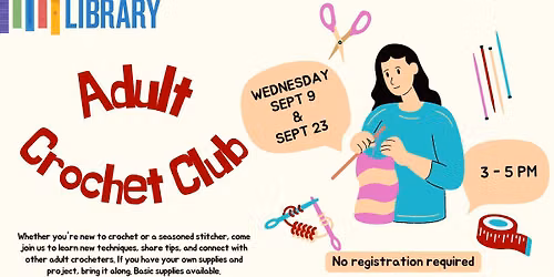 Adult Crochet club