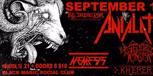 Anialator, Spectral Manifest, Nemesis, Mortuus Cult, Khepera