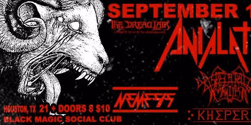 Anialator, Spectral Manifest, Nemesis, Mortuus Cult, Khepera