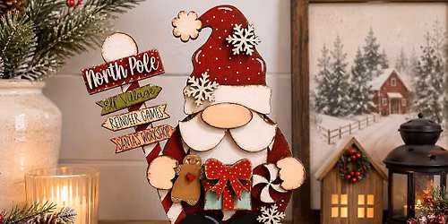 Gnome for Christmas Workshop 