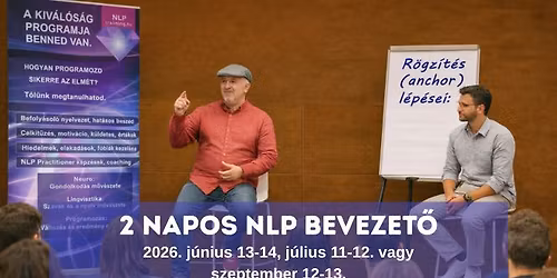 NLP Bevezet\u0151 - 2 napos szem\u00e9lyes workshop