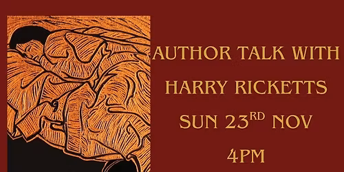 Author talk with Harry Ricketts - Wardini NAPIER