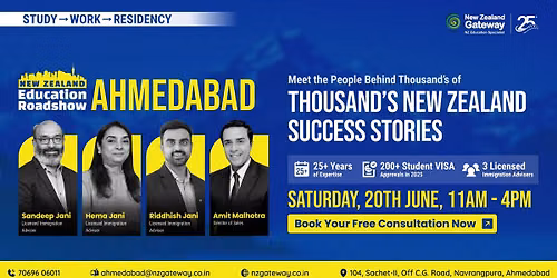 NZ Education Roadshow Ahmedabad | Free New Zealand Consultation