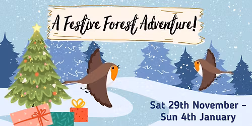 A Festive Forest Adventure Trail at Staunton Country Park