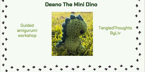 Mini Dinosaur Crochet Workshop