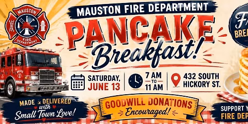 Mauston Fire Department Pankcake Breakfast