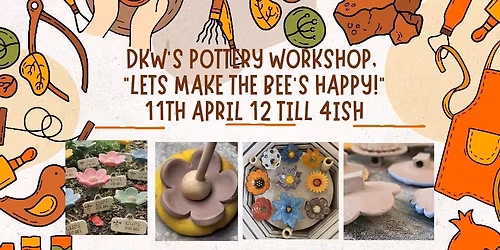 Bee Feeding Vessels Clay Workshop!