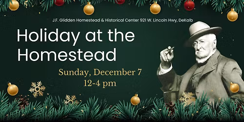 Holiday at the Homestead Open House