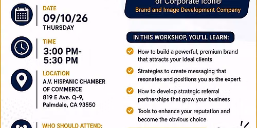 AVHCC Workshop Series: The Corporate Icon\u00ae Advantage