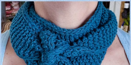 Knit Mod Scarf with Joanna