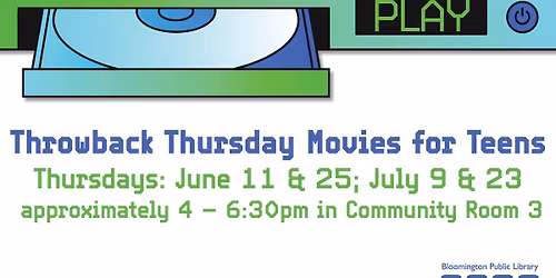 Throwback Thursday Movies for Teens