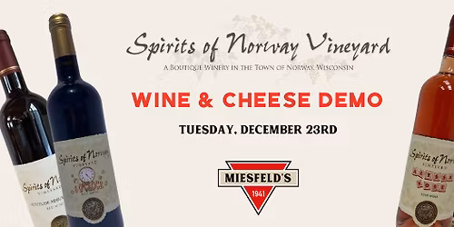 Spirits of Norway Wine & Cheese Demo