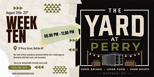 Week Ten @ The Yard