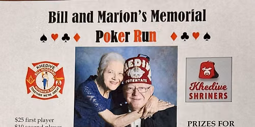 \ud83c\udfcd\ufe0f BoneShakers Ride to the Bill & Marion's Memorial Poker Run \u2764\ufe0f\u2660\ufe0f