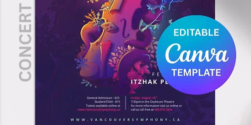Vancouver Symphony Orchestra - The Snowman at Orpheum Theatre - Vancouver