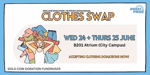 Clothing Swap Fundraiser for Sweat with Pride