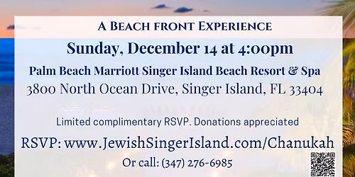 Chanukah on the Beach