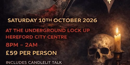 Execution ! The Underground Lock Up Ghost Hunt With Richard Felix  - \u00a359 P\/P