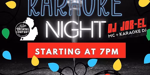 Ugly Christmas Sweater Karaoke Night - Dec 19th with DJ JOR-EL