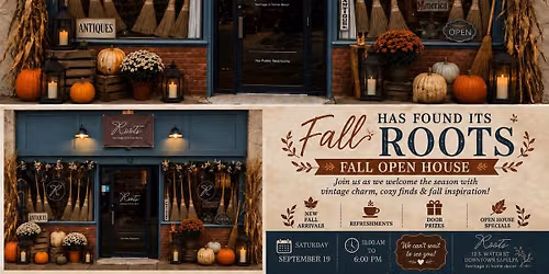 \ud83c\udf42 Fall has found its Roots: Fall Open House \ud83c\udf42