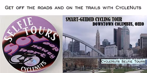 SOL in Columbus, OH - a Smart-guided Short One-way Loop Bikeway Tour
