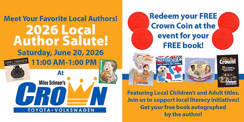 2026 Local Author Salute