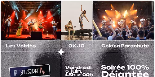 CONCERTS \/ Soir\u00e9e 100% D\u00e9jant\u00e9e