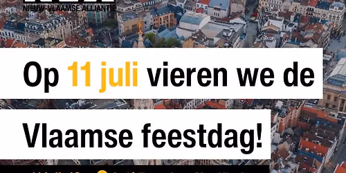 N-VA Brussel viert 11 juli \ud83d\udc9b