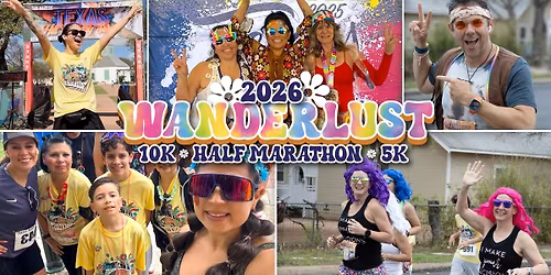Wanderlust Half Marathon, 10k, 5k 2026
