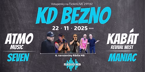 Koncerty v Bezn\u011b a 6. narozeniny R\u00e1dia MB