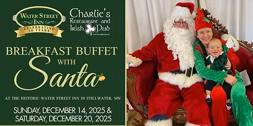 Breakfast Buffet with Santa at Water Street Inn