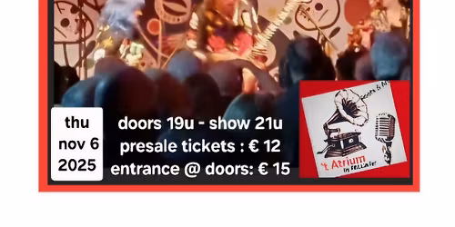 't Atfium Live: Beaux Gris Gris & the apocalypse