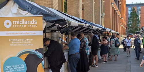 Brindleyplace Vinyl Record Fair Saturday August 29th - 9am-4pm