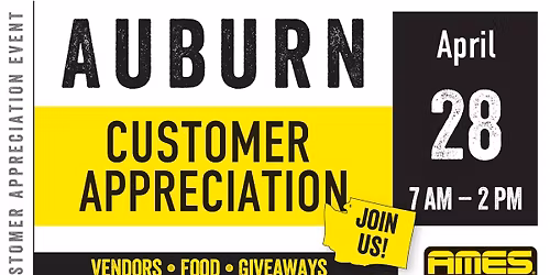AMES Auburn Customer Appreciation Event