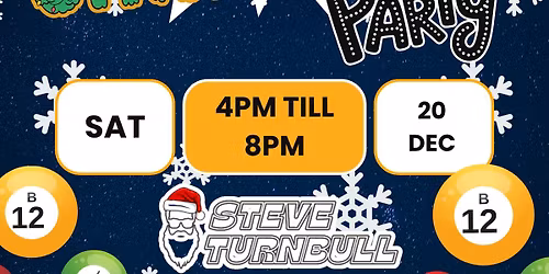 MASONS CHRISTMAS BONGO BINGO