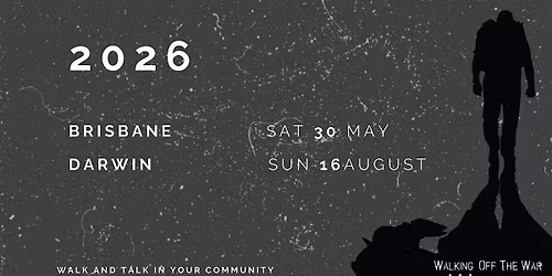 Walking Off The War Within Brisbane 2026