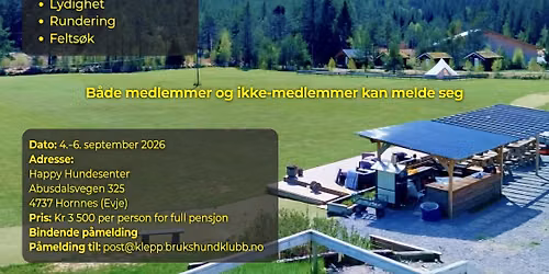 Treningssamling p\u00e5 Evje