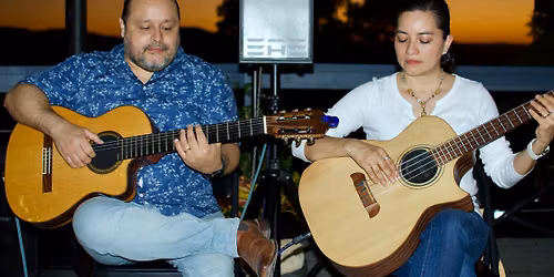 Jorge & Nicole at La Calabria Pizzeria (Pending Weather)