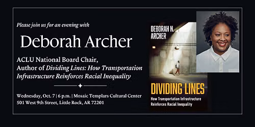 An Evening with Deborah Archer: Dividing Lines