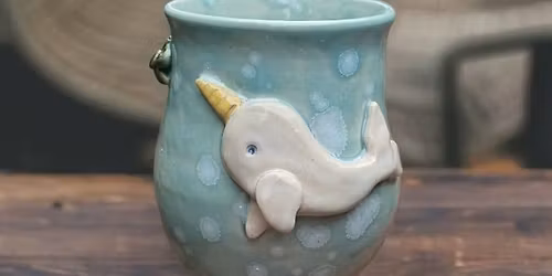 Glaze a Narwhal Mug
