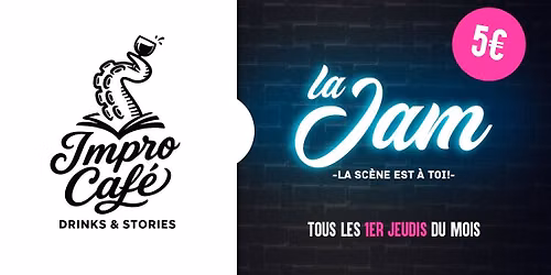 La Jam de l\u2019Impro caf\u00e9 - 12e \u00e9dition !