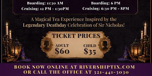 A Ghostly Deathday Tea Adventure Aboard the Barbara Lee