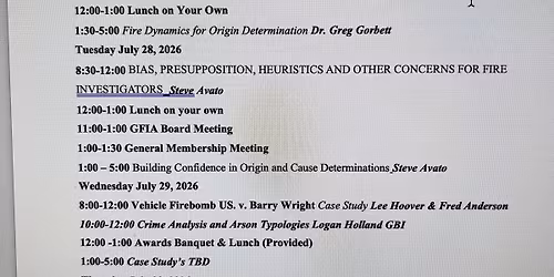 2026 GFIA SEATC Savannah Georgia