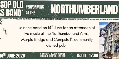 Glossop Old Band at The Northumberland Arms