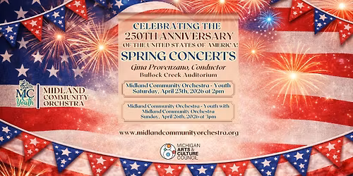Midland Community Orchestra Youth - Spring Concert