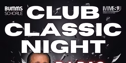 CLUB CLASSIC NIGHT - DJ DAG - Frankfurt Special - The Legend from OMEN and DORIAN GRAY