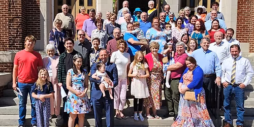 hot dog and garage sale