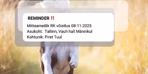 Mitteametlik Rallikuulekuse v\u00f5istlus 08-11-25